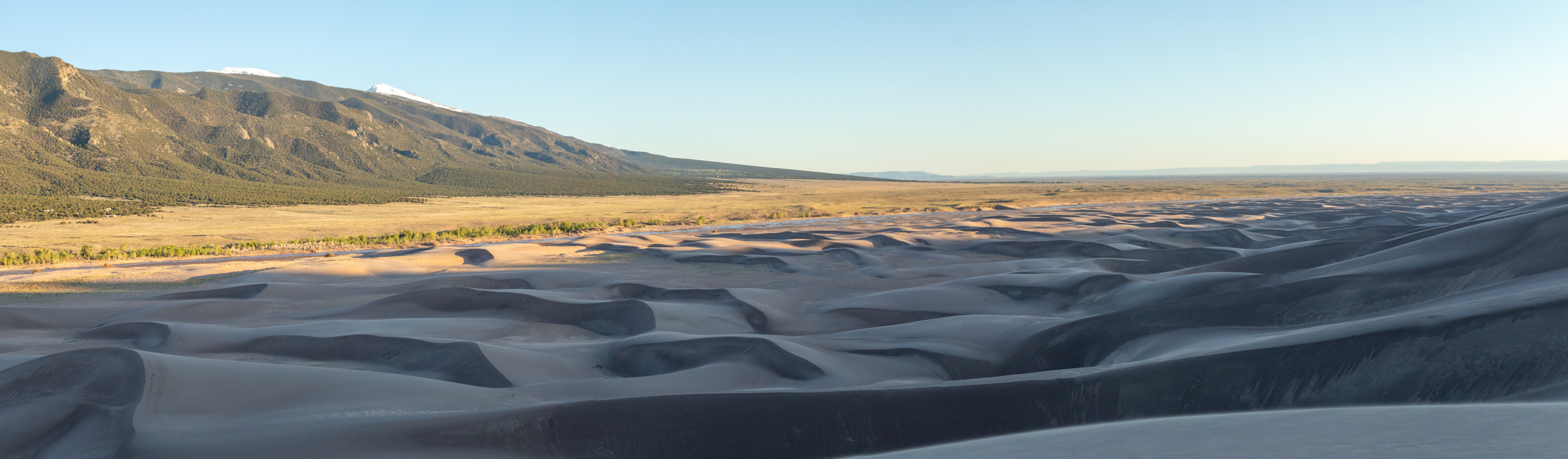 Great Sand Dunes National Park and Preserve Panorma